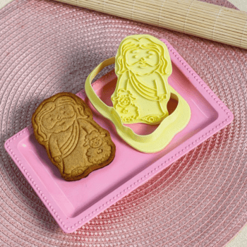 Cortador com Carimbo Jesus e Ovelhinha - BlueStar