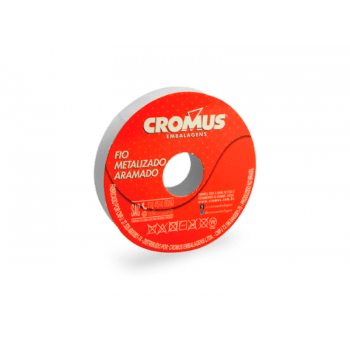 Fio Metalizado Ouro 2 cm x 10 m - Cromus