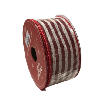 Fita de Aramada Listrada Vermelha - Tuut