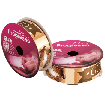 Fita de Cetim Decorativa Chocolate Gourmet Clássico nº 5 ECF005TR Cor 204 - Progresso