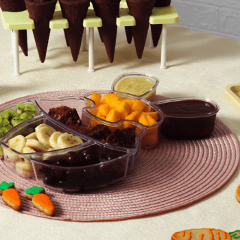 Fondue Box Coelho Transparente 1,3 L - BlueStar