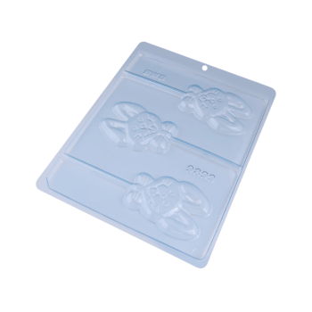 Forma de Acetato para Pirulito Coelho Gravata N9899- Bwb