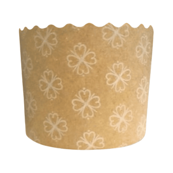 Forma de Panetone Kraft 100g c/ 10 unidades - Ultrafest