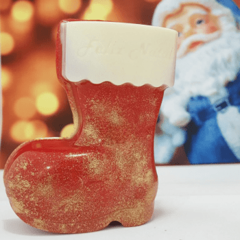 Forma Prática com Silicone Bota Feliz Natal N128 - Bwb