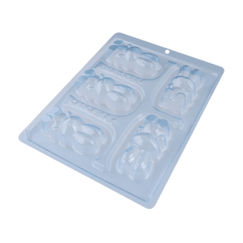 Forma Prática com Silicone para Bombom Coelhinho N10334 - Bwb