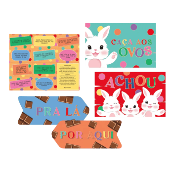 Kit Caça Aos Ovos Felicita - Cromus