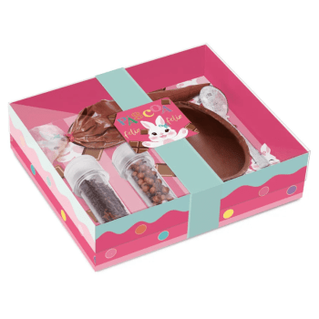 Kit Caixa Confeiteiro Felicita Lola 100g - Cromus 