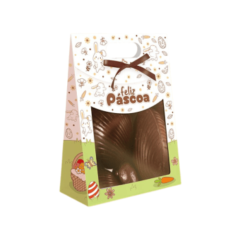 Maleta c/ Visor Páscoa Encanto 19x9x26 cm - Ideia Embalagens