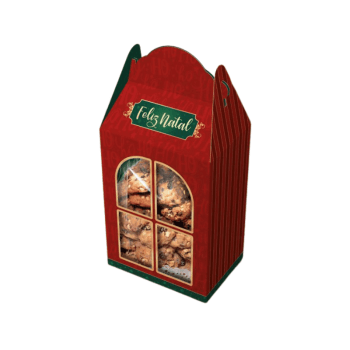 Maleta Janela Noel 10x7x18 cm - Ideia Embalagens