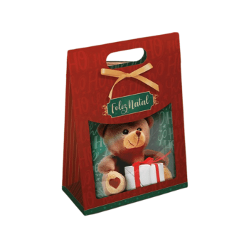 Matela c/ Visor Noel 19x9x26 cm - Ideia Embalagens
