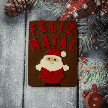 Forma de Acetato Placa Feliz Natal N183 - Bwb