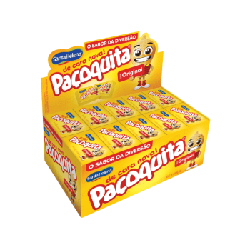 Paçoquita Quadrada Display 1kg - Santa Helena