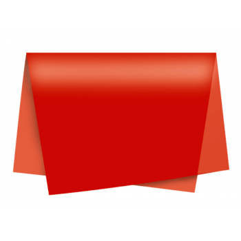 Papel Seda Vermelho 49x69 cm c/ 3 unidades - Cromus 