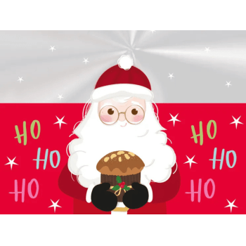 Saco Transparente para Panetone Especial Noel 13,5x22,5 cm c/50 unidades – Cromus