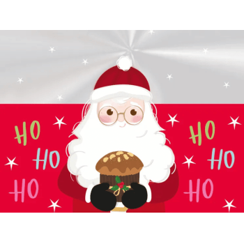 Saco Transparente para Panetone Especial Noel 19x28 cm c/50 unidades – Cromus