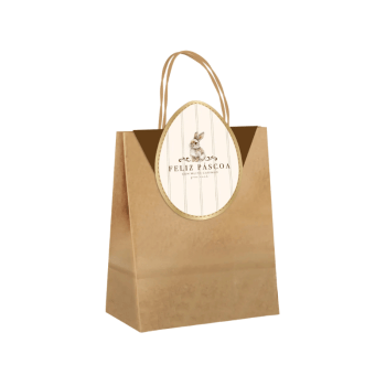 Sacola de Papel c/ Fechamento Classique Bunny P - Cromus