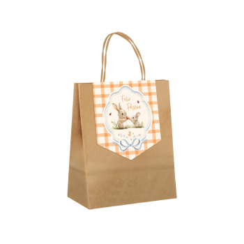 Sacola de Papel c/ Fechamento Lovely Garden P - Cromus