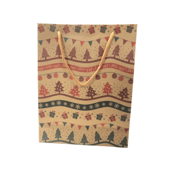 Sacola Kraft Enfeites 32x24x8 cm - Tuut