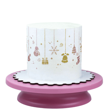 Stencil Pendentes de Natal - BlueStar