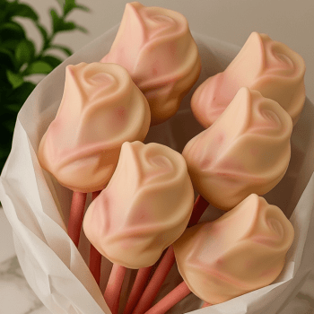 Forma de Acetato Textura de Rosa N10427 - Bwb