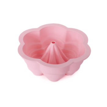 Forma de Silicone Redonda Flor - Allonsy