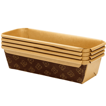 Forma Decorada de papel para Bolo Inglês c/ Abas 250g - Ultrafast