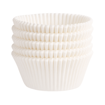 Forma Muffin Branca 5x4 cm c/ 10 unidades - Ultrafest