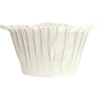 Forma Muffin Branca 5x4 cm c/ 10 unidades - Ultrafest
