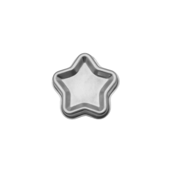 Forma para Bolo Ballerine Estrela 17,5x4,5 cm - Caparroz