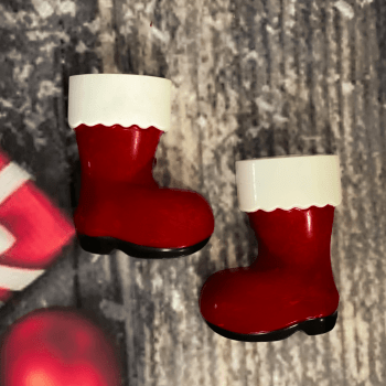 Forma Prática com Silicone Bota de Papai Noel Grande N10229 - Bwb