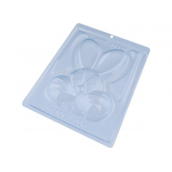 Forma Prática com Silicone Cabeça de Coelho N10220 - Bwb