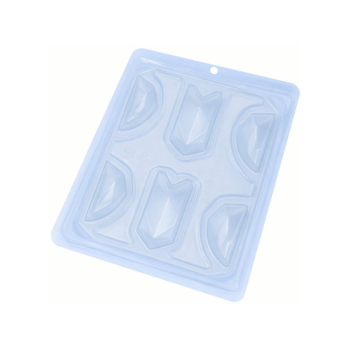 Forma Prática com Silicone Coração Fatias 200g N10645 - Bwb