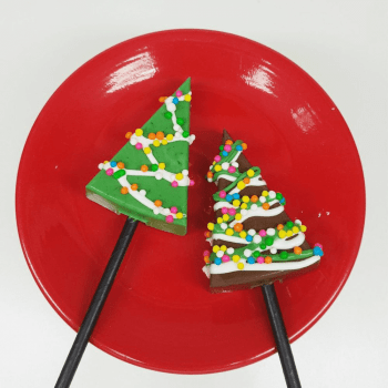 Forma Prática com Silicone Pirulito Gourmet Triângulo N9889 - Bwb