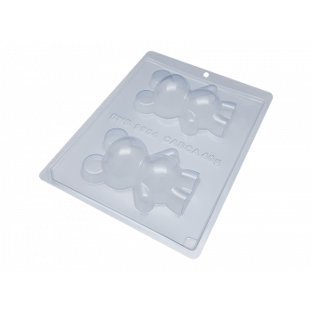 Forma Prática com Silicone Urso Médio N9984 - Bwb  