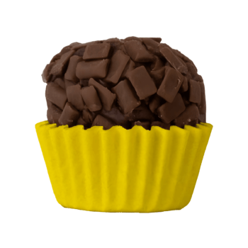 Forminha de Papel N4 Amarelo Liso c/ 100 unidades - Mago