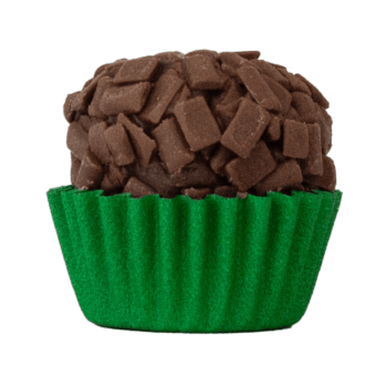 Forminha de Papel N4 Verde Bandeira Liso c/ 100 unidades - Mago