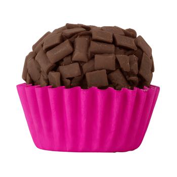 Forminha de Papel N5 Rosa Lisa c/ 100 unidades - Mago