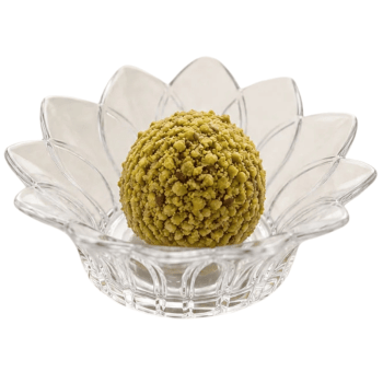 Forminha Flor de Lótus Transparente c/ 30 unidades - Mirandinha