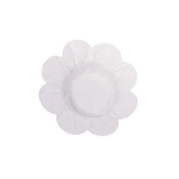 Forminha para Doces Miosótis Branca c/ 50 unidades - Decora Doces