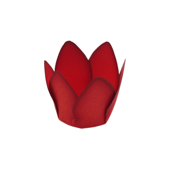 Forminha para Doces Mônaco Vermelho c/ 50 unidades - Decora Doces