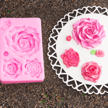 Molde de Silicone Roses Perfect - Prime Chef 