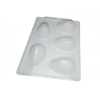 Forma Prática com Silicone para Ovo de Páscoa 100g SP58 - Bwb