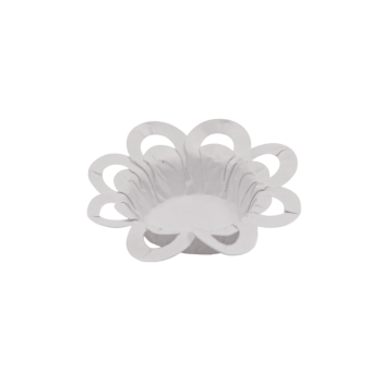 Forminha para Doces Miosótis Premium Branca c/ 50 unidades - Decora Doces