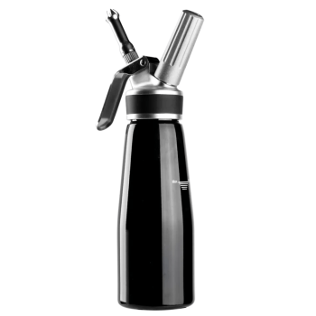 Garrafa Sifão Preta Inox 500ml - Allonsy