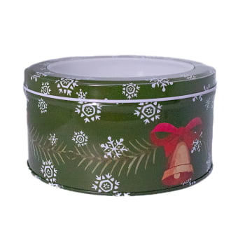 Lata Papai Noel 13,5x7 cm - Zein