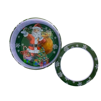 Lata Papai Noel 13,5x7 cm - Zein