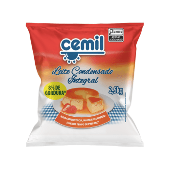 Leite Condensado 2,5kg - Cemil