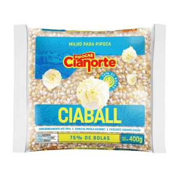 Milho para Pipoca Gourmet Ciaball 400g - Cianorte